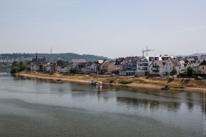 Нидерверт (Niederwerth): Деревня на острове и купание в Рейне